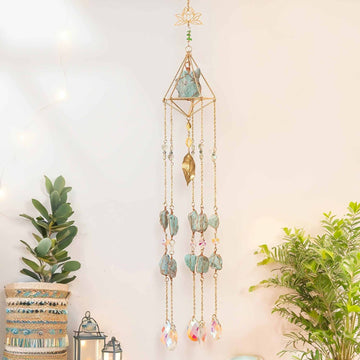 Amazonite Bloomscape Suncatcher