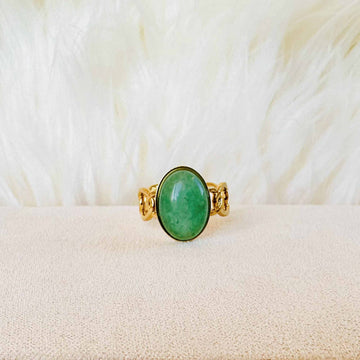 Aventurine Elegance Ring