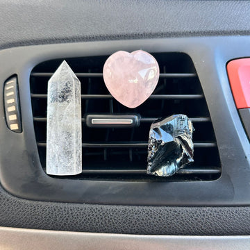 Protect & Love Car Crystal Clips