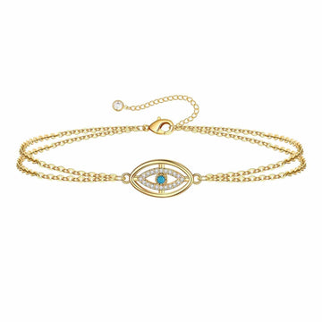 Dainty Evil Eye Bracelet