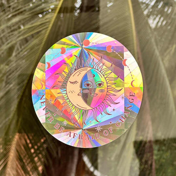 Sun&Moon Suncatcher Sticker