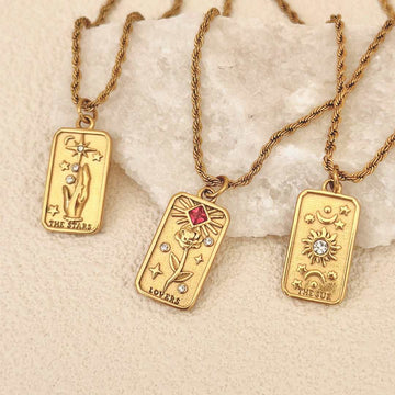 Tarot Card Necklace