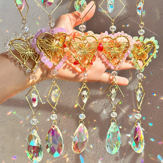 Butterfly Crystal Suncatcher