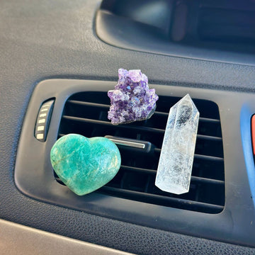Peace & Focus Car Crystal Clips