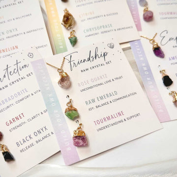 Crystal Necklace Gift Set