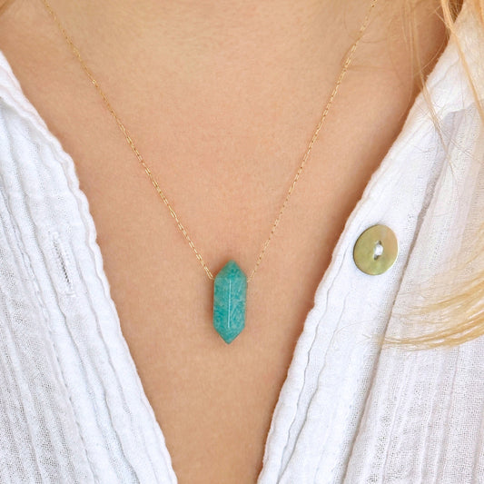 Crystal Point Necklace