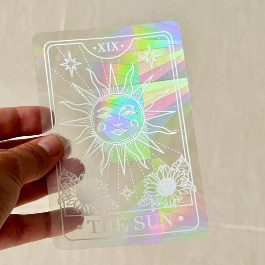 The Sun-Tarot Suncatcher Sticker