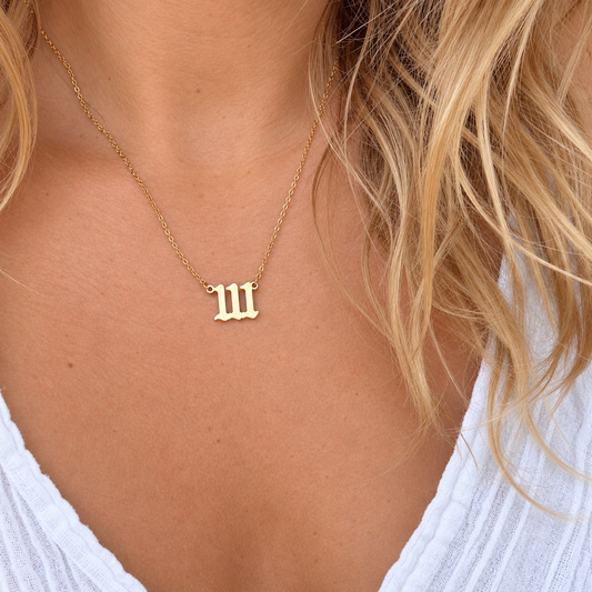 Angel Number Necklace