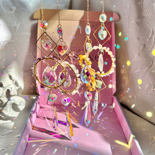 Aura Crystal Suncatchers