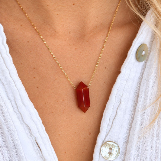 Crystal Point Necklace