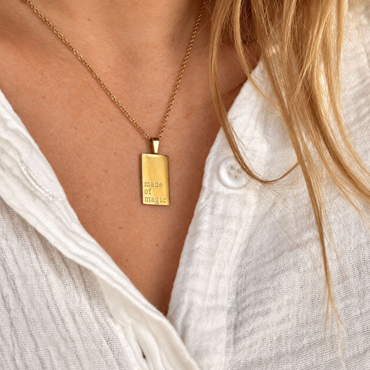 'Made of Magic' Affirmation Necklace