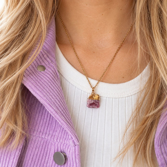 Raw Crystal Necklaces